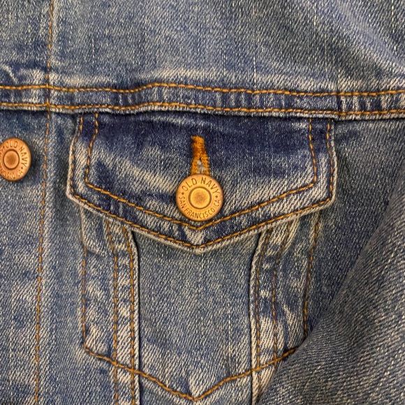Size Small Old Navy Jean Jacket - Picture 5 of 7